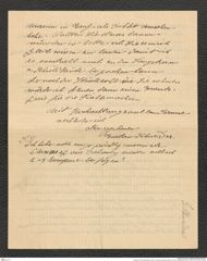 Nachlass Franz Steindachner, Brief von Gustav Schneider (junior) an Franz Steindachner (20.07.1905), Inv.Nr. 462.07, Seite 4